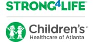 Strong4Life and Children's logo lockup