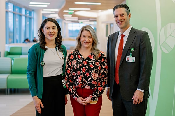 Medical director, physician's assistant and bariatric surgeon at the Strong4Life Clinic