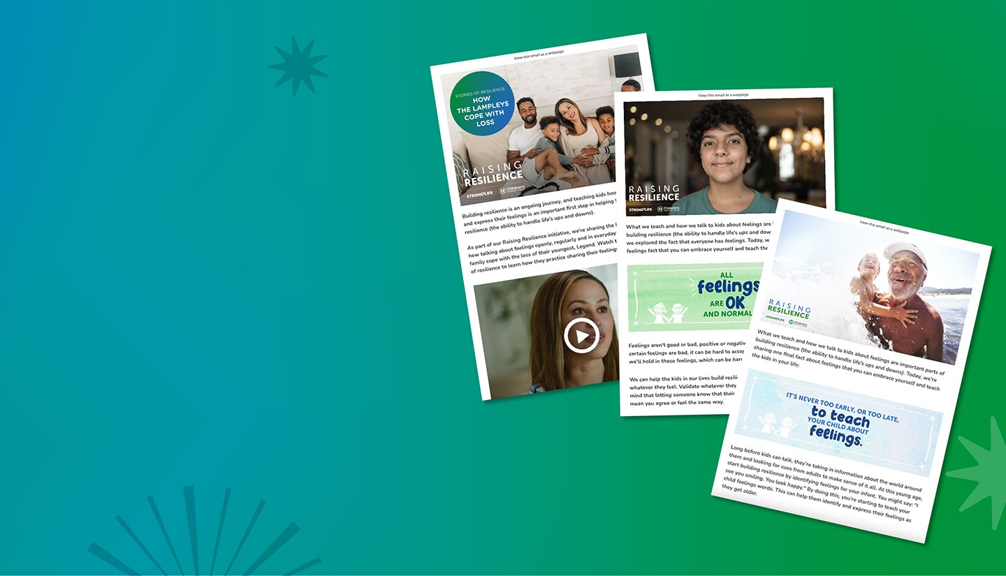 Sign up for the Raising Resilience newsletter