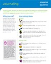 Preview of the downloadable printable of the journaling tip sheet
