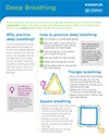 Preview of the downloadable printable of the deep breathing tip sheet