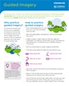Preview of the printable, downloadable guided imagery tip sheet