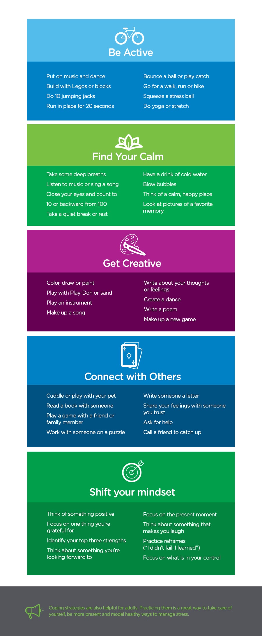 coping skills tip sheet