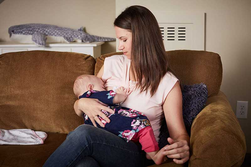 5 month old breastfeeding