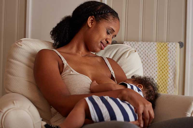 9 month old breastfeeding