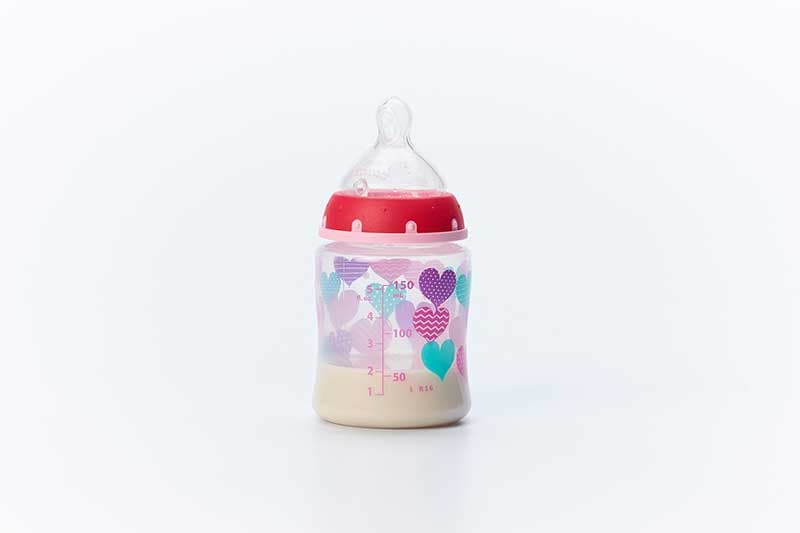 2 ounce bottle of breastmilk or formula