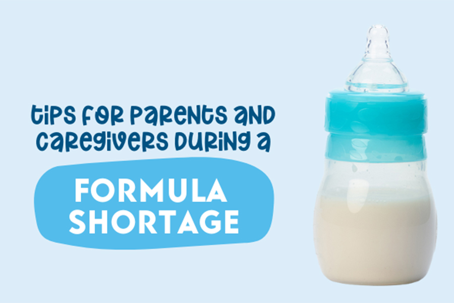 Tips for parents and caregivers during a formula shortage