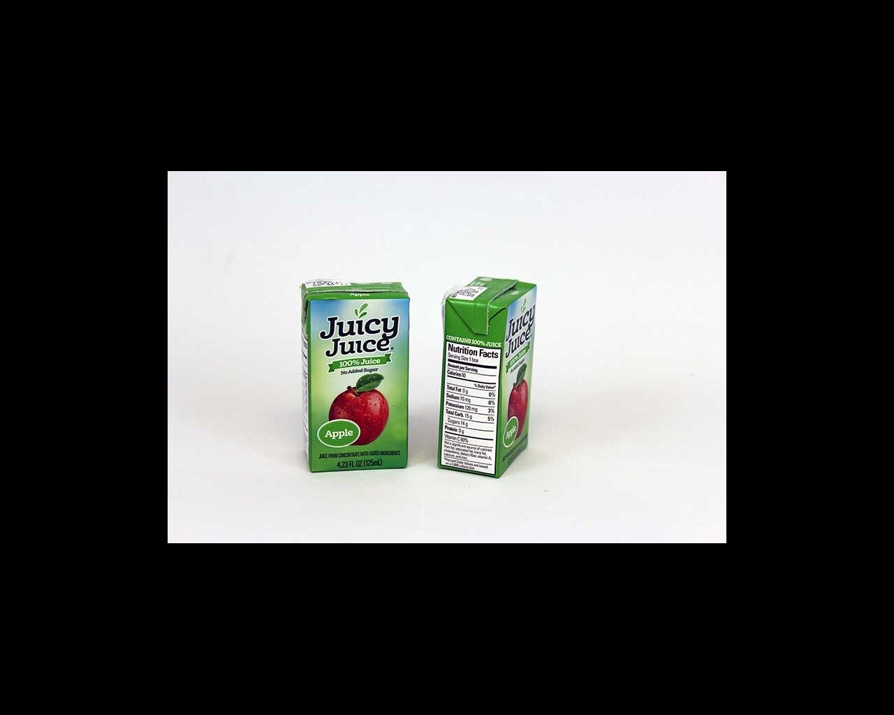 two juice boxes