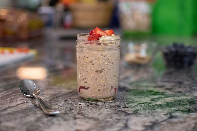 Overnight oats for kids