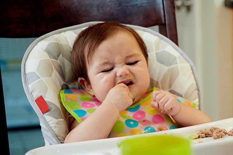 unhappy 9 month old eater